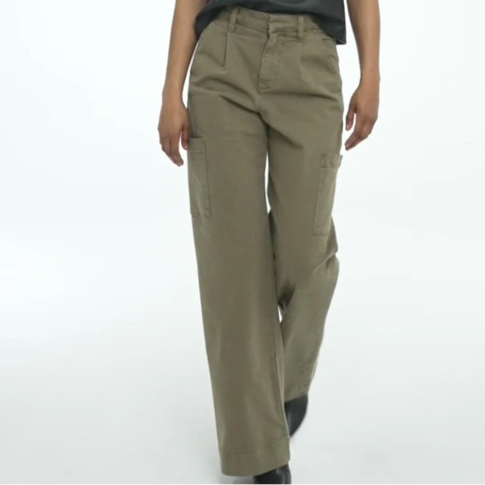 Joe's Jeans Joes jeans THE PETRA HIGH RISE WIDE LEG in Tan
